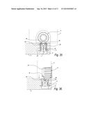 CONNECTION DEVICE FOR TWO FURNITURE PARTS TO BE CONNECTED TO EACH OTHER,     AS WELL AS PIECE OF FURNITURE WHICH USES SUCH CONNECTION DEVICE diagram and image