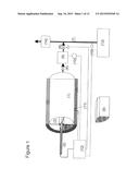 SYSTEM FOR STORING AMMONIA IN AND RELEASING AMMONIA FROM A STORAGE     MATERIAL AND METHOD FOR STORING AND RELEASING AMMONIA diagram and image