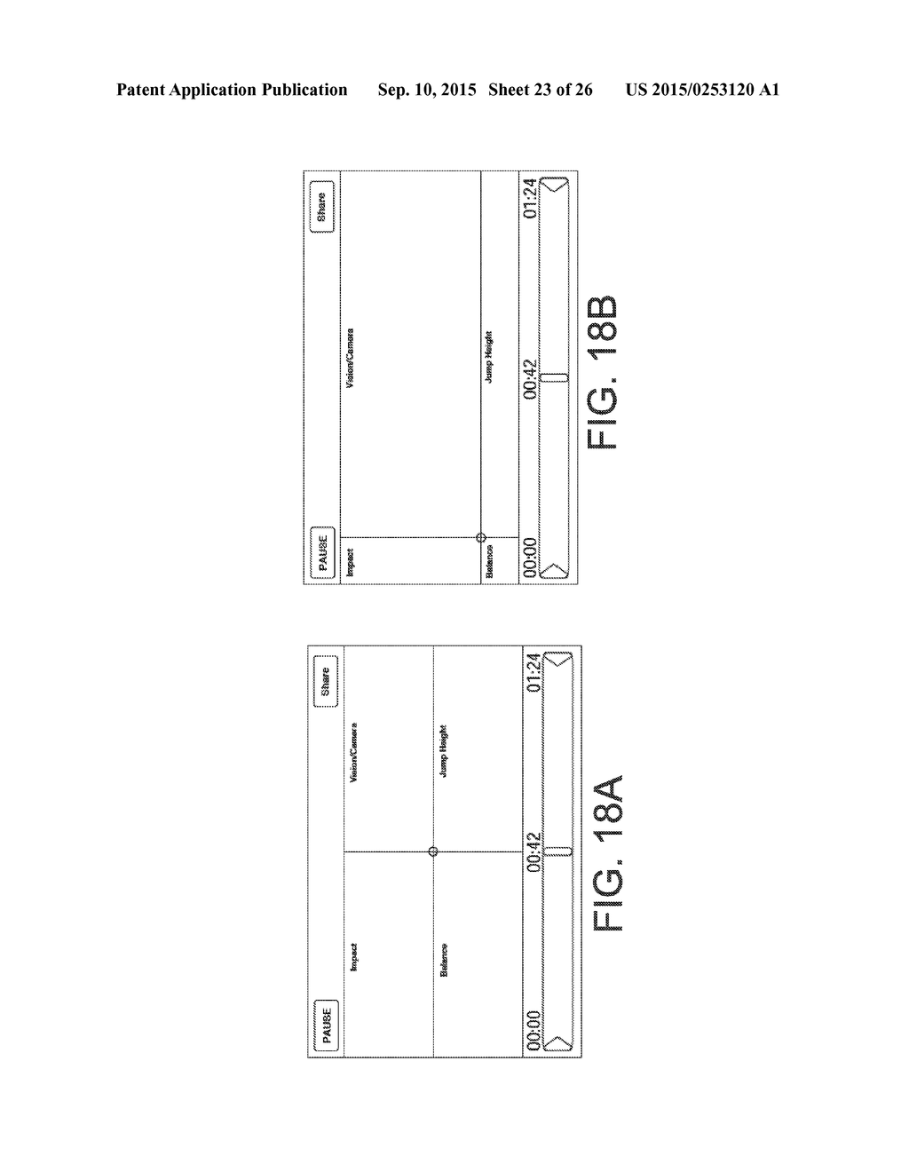 SYSTEMS AND METHODS FOR TIME-BASED ATHLETIC ACTIVITY MEASUREMENT AND     DISPLAY - diagram, schematic, and image 24