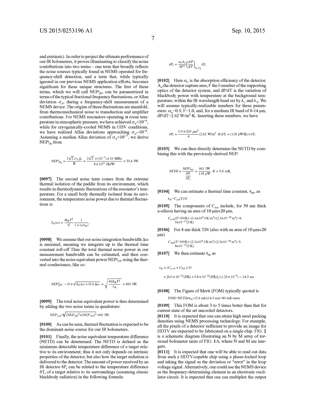 UNCOOLED IR DETECTOR ARRAYS BASED ON NANOELECTROMECHANICAL SYSTEMS - diagram, schematic, and image 20