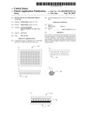 Multi-unit plate for immunoblot analysis diagram and image