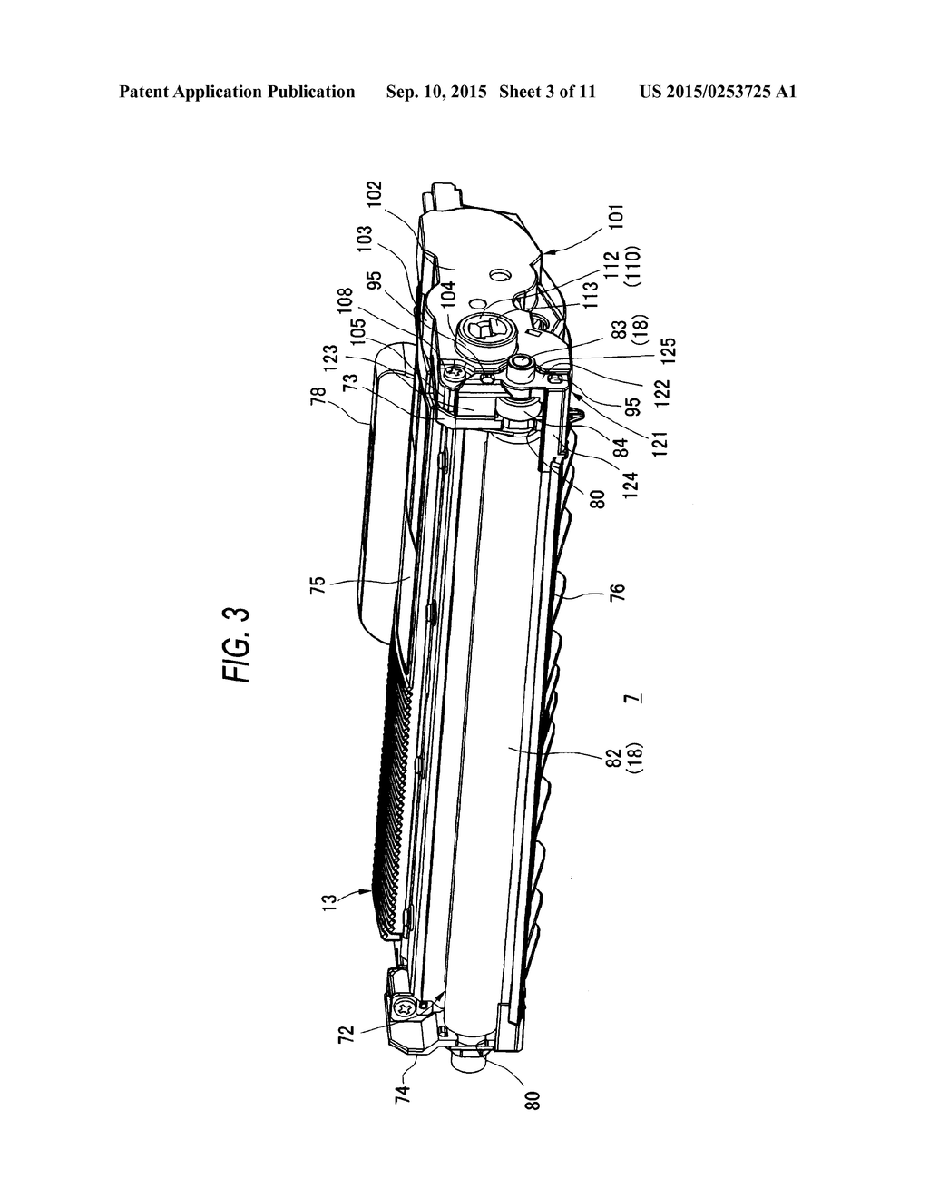 Developing Cartridge And Process Cartridge For Stably Rotating Developing     Roller - diagram, schematic, and image 04