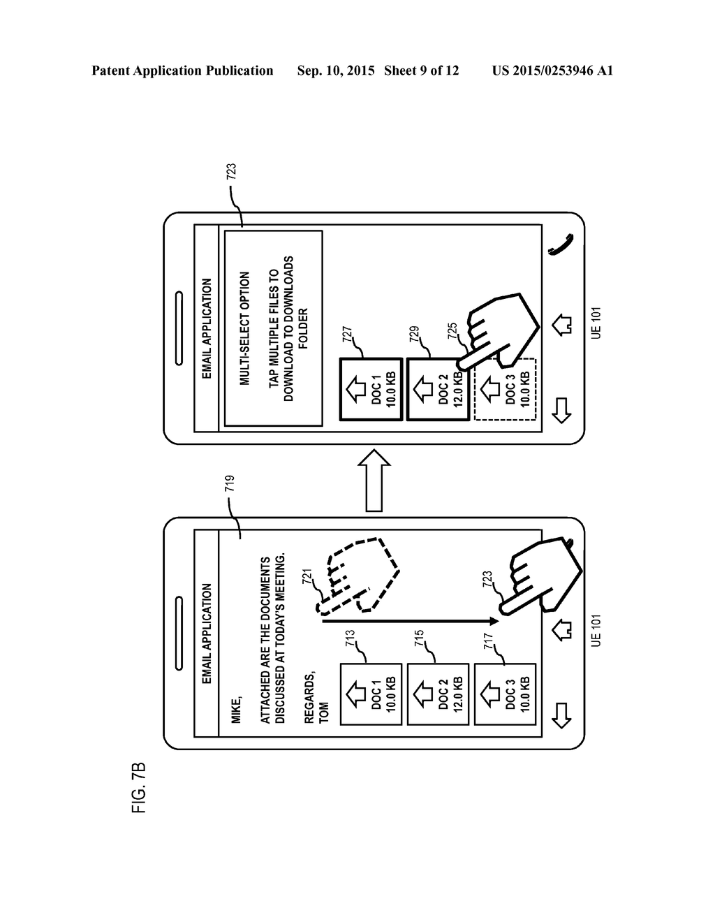 METHOD AND APPARATUS FOR TRANSFERRING FILES BASED ON USER INTERACTION - diagram, schematic, and image 10