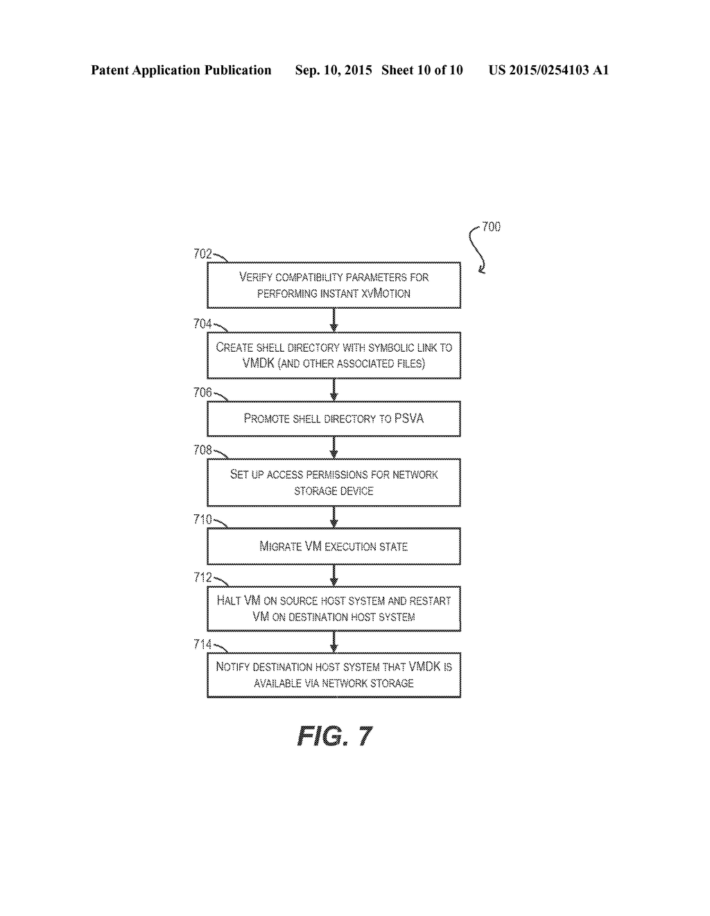 INSTANT XVMOTION USING A PRIVATE STORAGE VIRTUAL APPLIANCE - diagram, schematic, and image 11