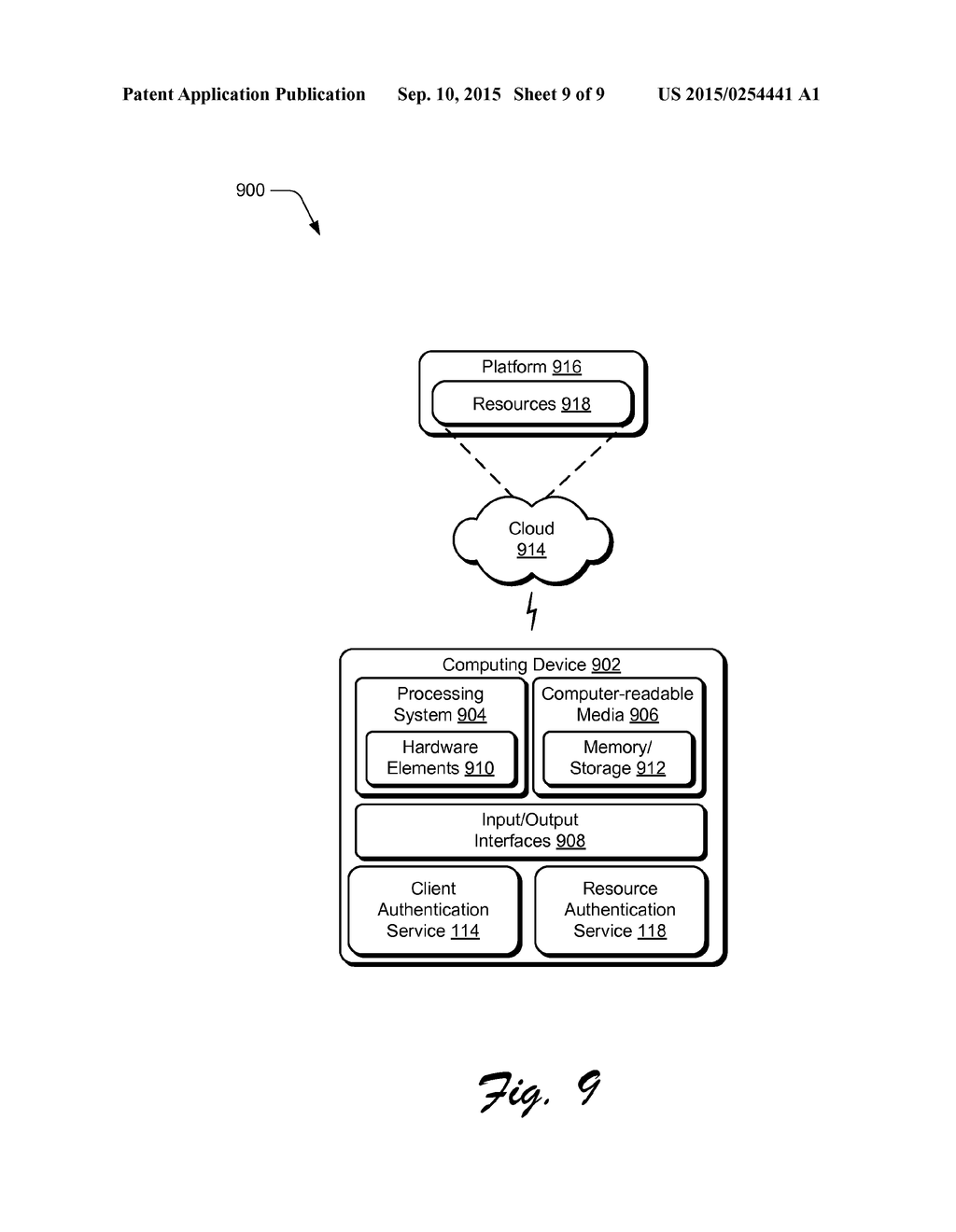 Authentication for Online Content using an Access Token - diagram, schematic, and image 10