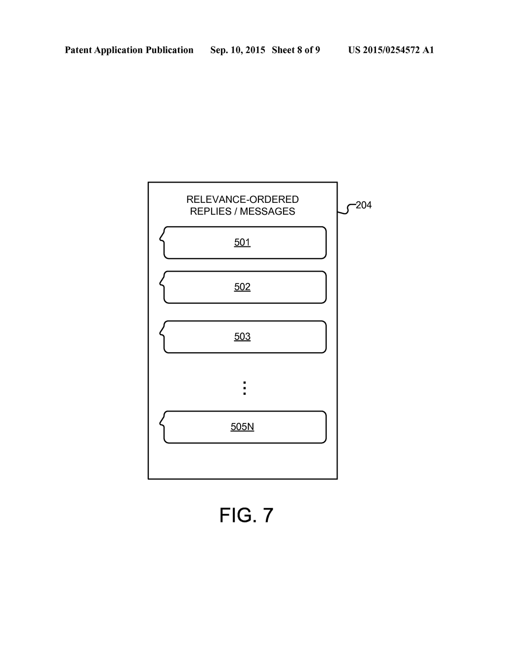 RELEVANCE-ORDERING OF MESSAGES - diagram, schematic, and image 09