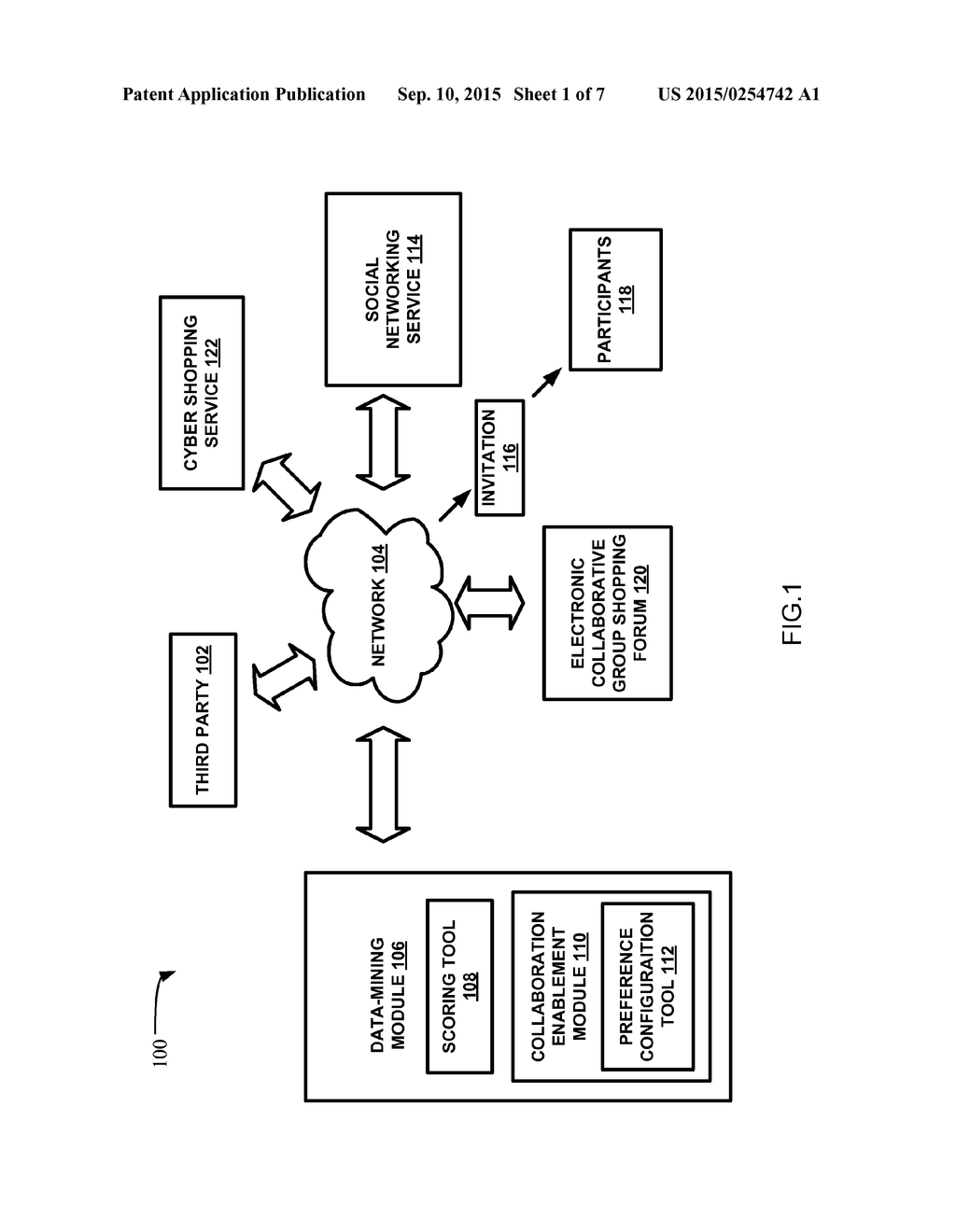 DYNAMIC GROUP FORMATION FOR ELECTRONICALLY COLLABORATIVE GROUP EVENTS - diagram, schematic, and image 02