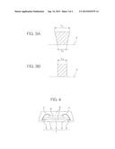 SEMICONDUCTOR DEVICE WITH LEAD TERMINALS HAVING PORTIONS THEREOF EXTENDING     OBLIQUELY diagram and image