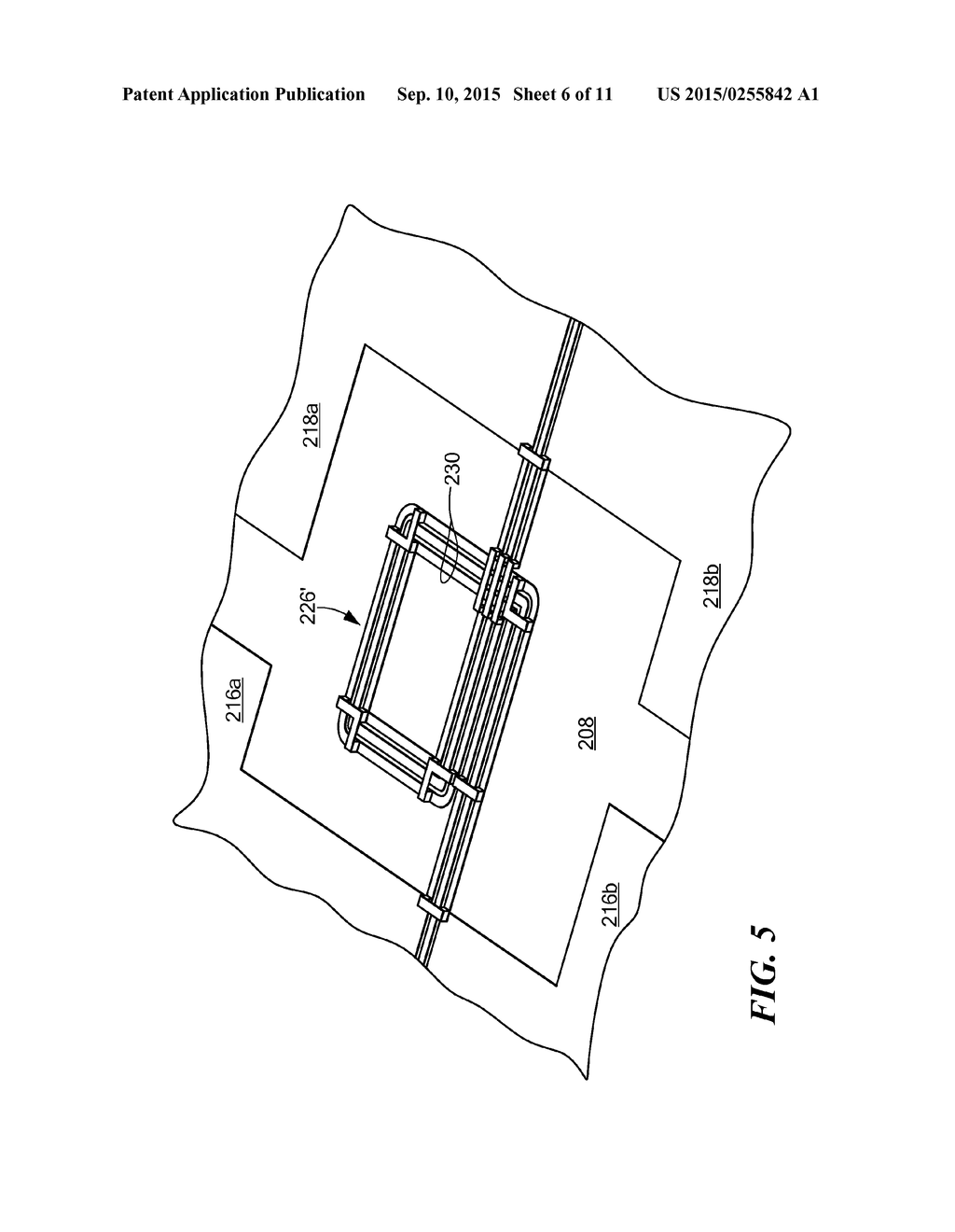 MICROWAVE COUPLING STRUCTURE FOR SUPPRESSING COMMON MODE SIGNALS WHILE     PASSING DIFFERENTIAL MODE SIGNALS BETWEEN A PAIR OF COPLANAR WAVEGUIDE     (CPW) TRANSMISSION LINES - diagram, schematic, and image 07