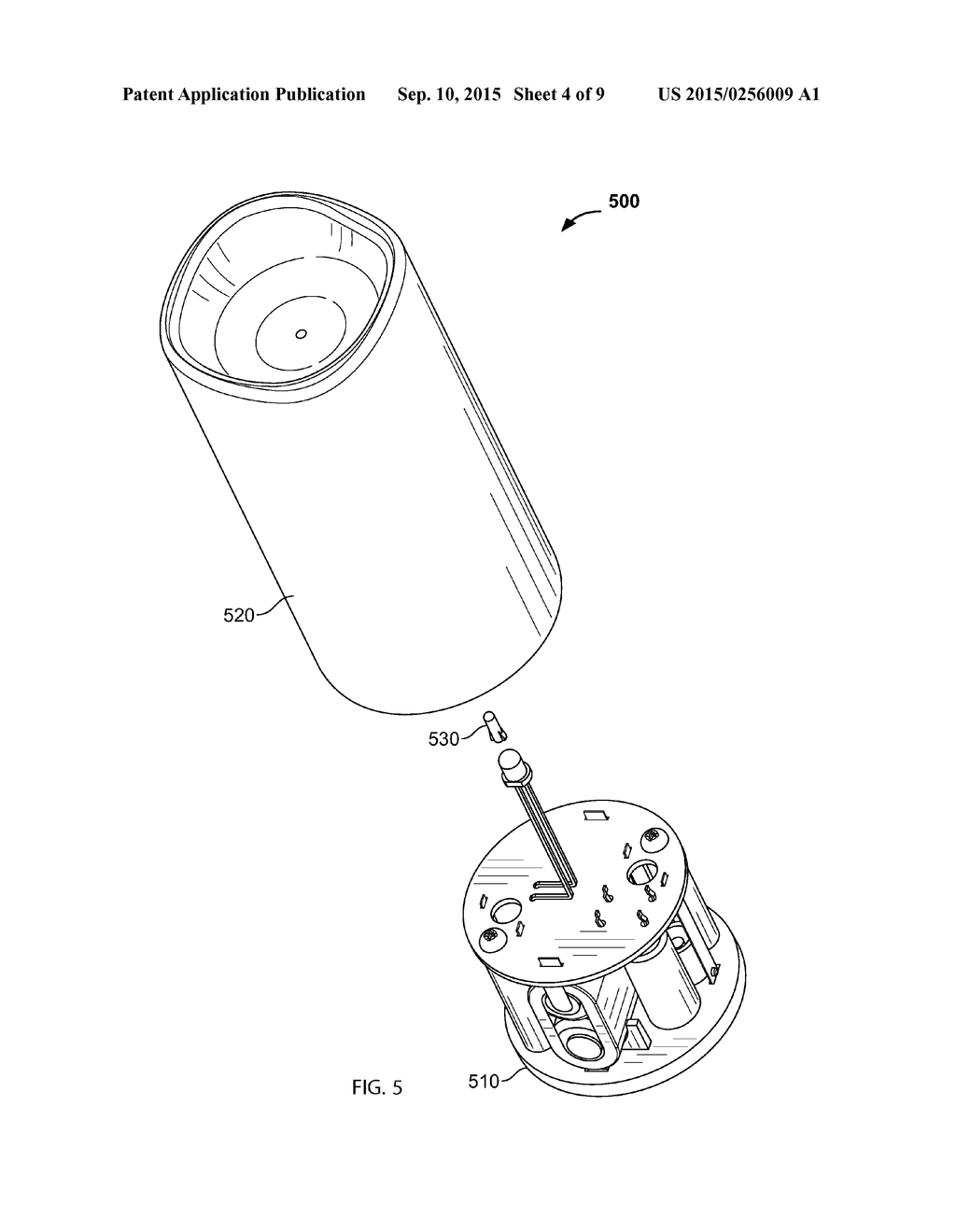 RECHARGEABLE FLAMELESS CANDLE SYSTEMS AND METHODS - diagram, schematic, and image 05