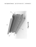 SOLAR PANEL MOUNTING SYSTEM WITH AERODYNAMIC BALLAST TRAYS diagram and image