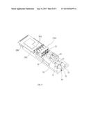 REPLACEABLE TRANSMITTING MODULE AND OPTICAL TRANSCEIVER HAVING THE SAME diagram and image