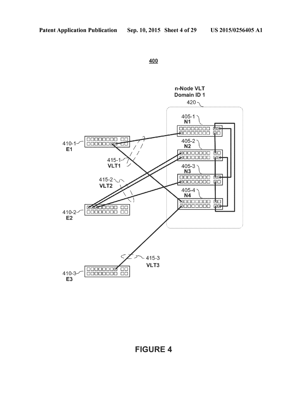 N-Node Virtual Link Trunking (VLT) Supporting Arbitrary Topologies - diagram, schematic, and image 05