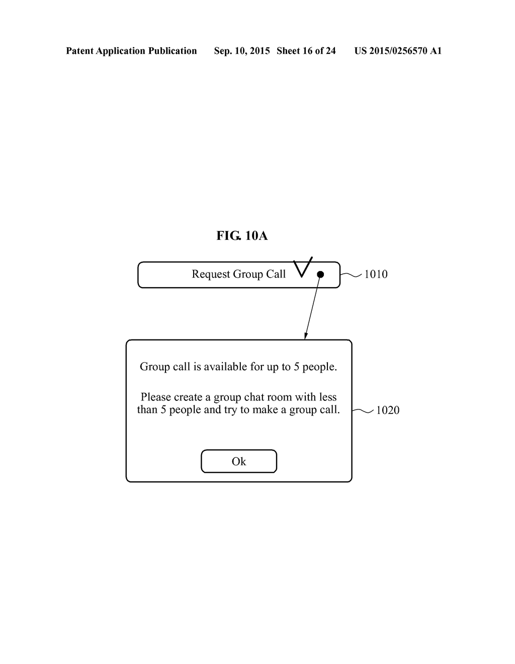 Method for Operating Application Providing Group Call Service Using Mobile     Voice over Internet Protocol - diagram, schematic, and image 17