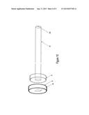 LAPAROSCOPIC DEVICE CONFIGURED WITH ERGONOMIC CONTROL FOR EXTERNALLY     MANIPULATING AN INTERNAL ORGRAN diagram and image