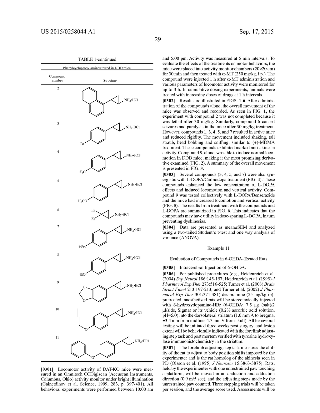 METHODS OF TREATMENT USING ARYLCYCLOPROPYLAMINE COMPOUNDS - diagram, schematic, and image 39