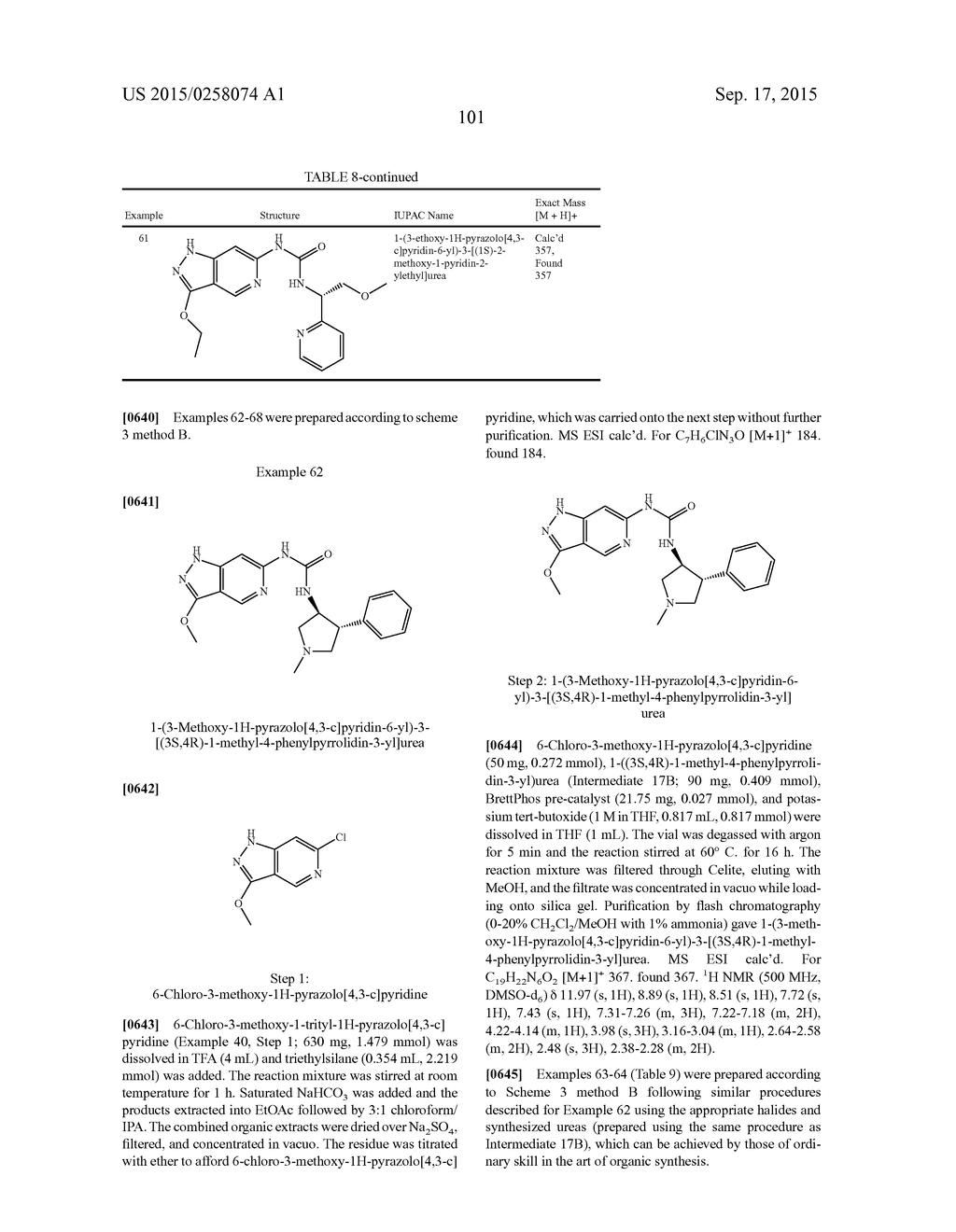 NOVEL COMPOUNDS THAT ARE ERK INHIBITORS - diagram, schematic, and image 102