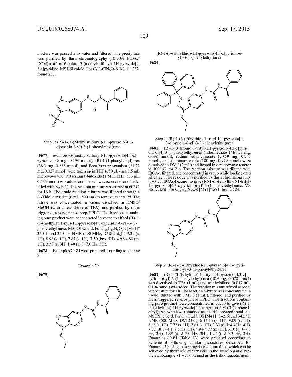 NOVEL COMPOUNDS THAT ARE ERK INHIBITORS - diagram, schematic, and image 110