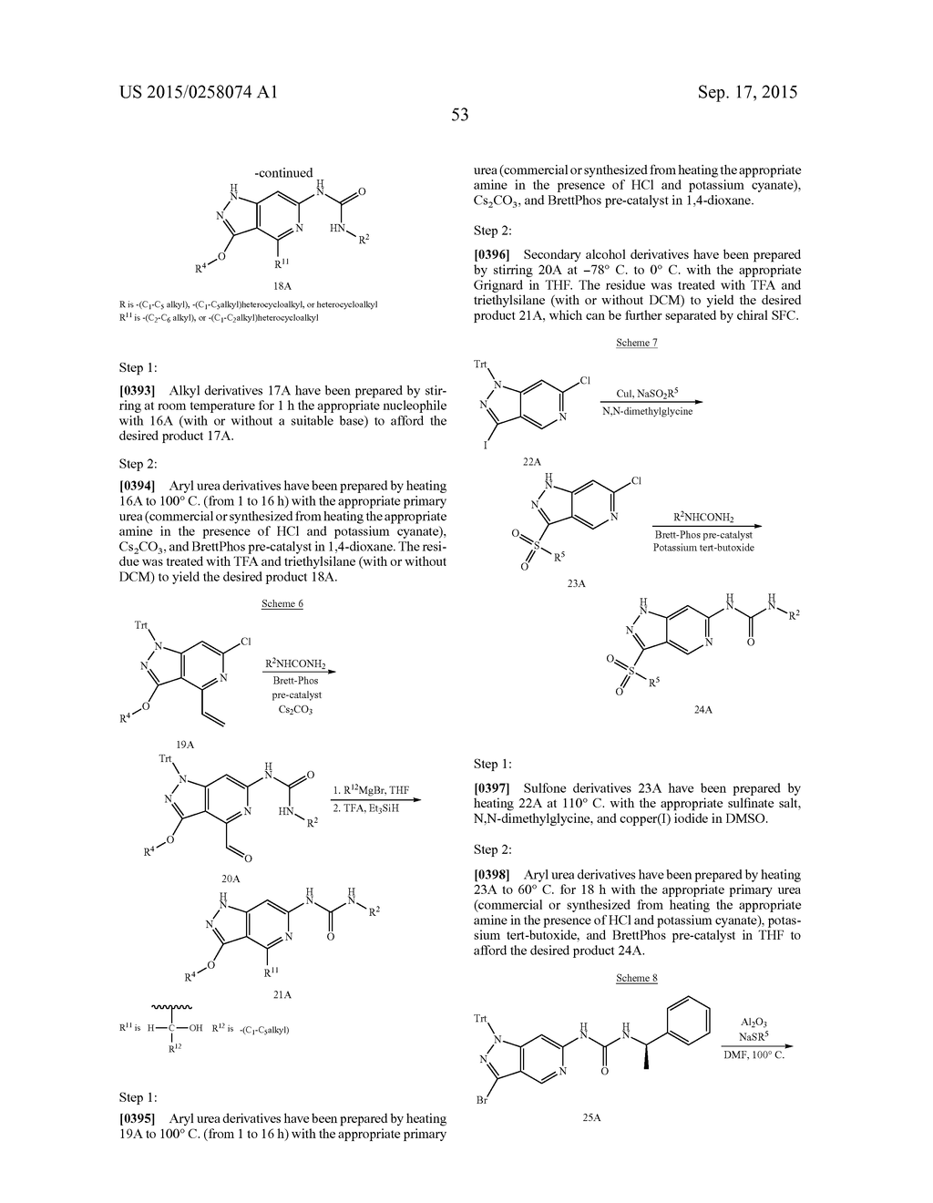 NOVEL COMPOUNDS THAT ARE ERK INHIBITORS - diagram, schematic, and image 54