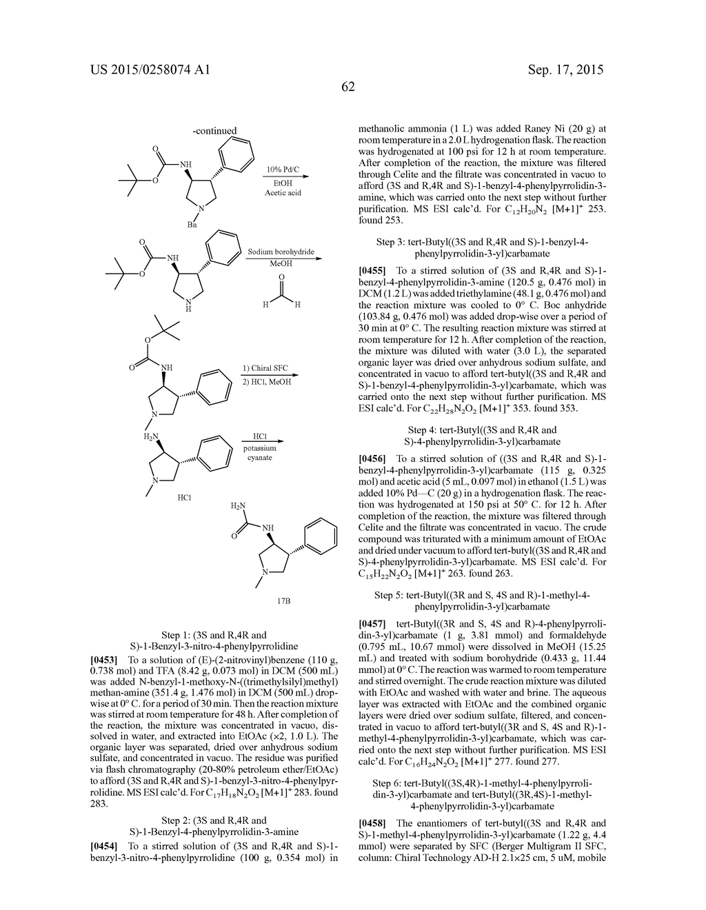NOVEL COMPOUNDS THAT ARE ERK INHIBITORS - diagram, schematic, and image 63