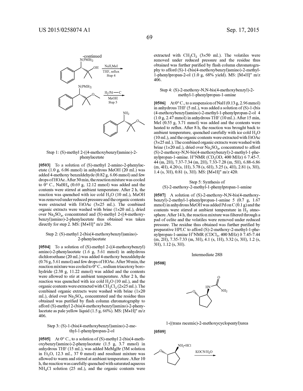 NOVEL COMPOUNDS THAT ARE ERK INHIBITORS - diagram, schematic, and image 70