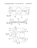 MICROFLUIDIC CIRCUIT ALLOWING DROPS OF SEVERAL FLUIDS TO BE BROUGHT INTO     CONTACT, AND CORRESPONDING MICROFLUIDIC METHOD diagram and image