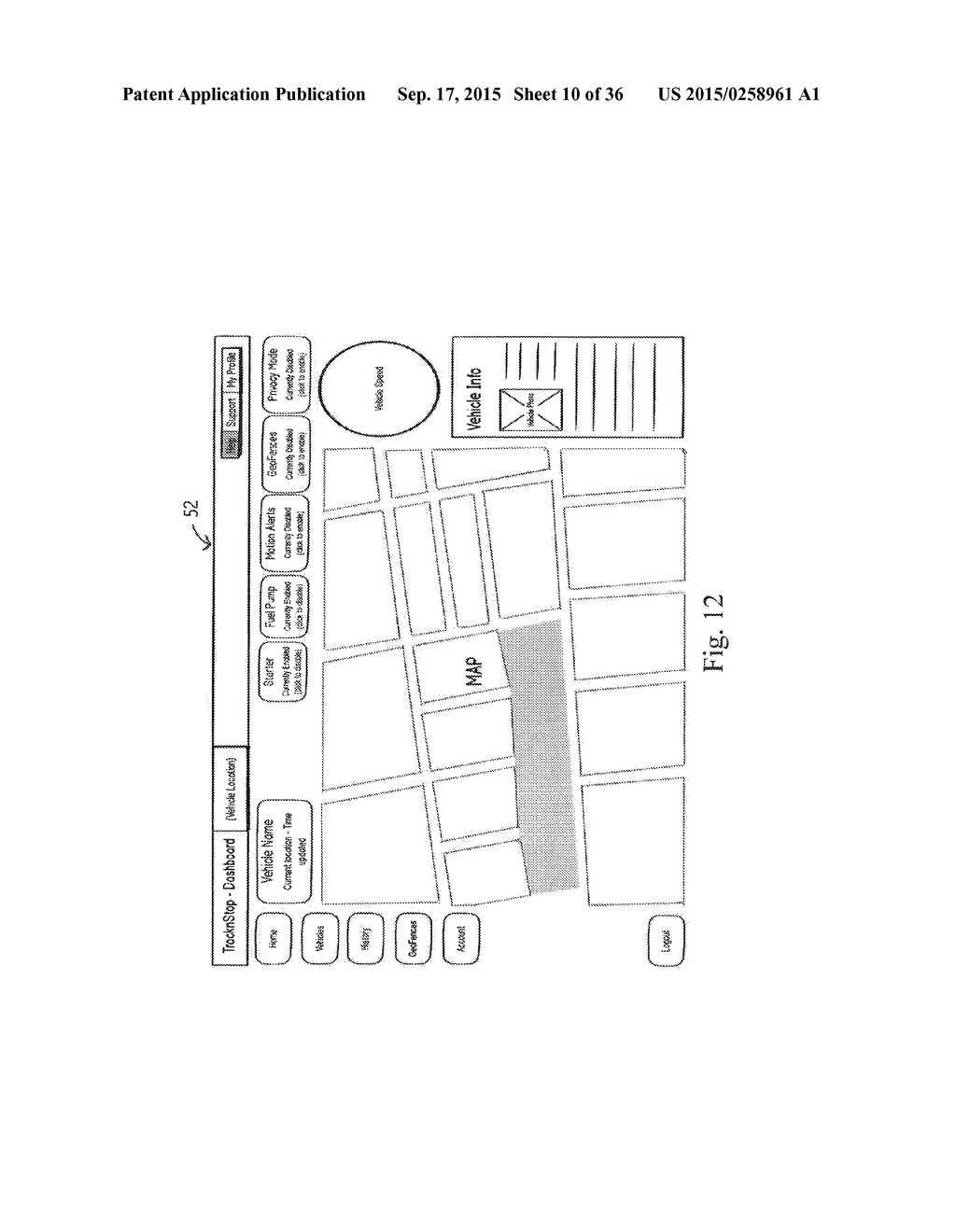 CONTROL METHOD, DEVICE AND SYSTEM FOR A VEHICLE - diagram, schematic, and image 11