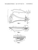 ADJUSTABLE FLEX SADDLE FOR A BICYCLE OR A MOTORCYCLE diagram and image