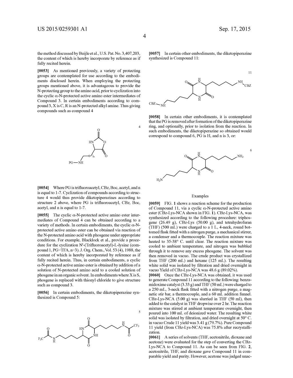 FORMATION OF N-PROTECTED BIS-3,6- (4-AMINOBUTYL) -2, 5-DIKETOPIPERAZINE     THROUGH A CYCLIC ALPHA-N-PROTECTED AMINO ESTER - diagram, schematic, and image 09