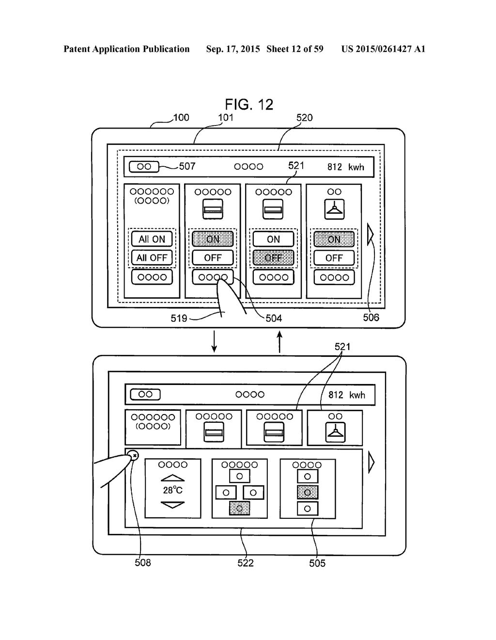 METHOD FOR CONTROLLING INFORMATION APPARATUS AND COMPUTER-READABLE     RECORDING MEDIUM - diagram, schematic, and image 13