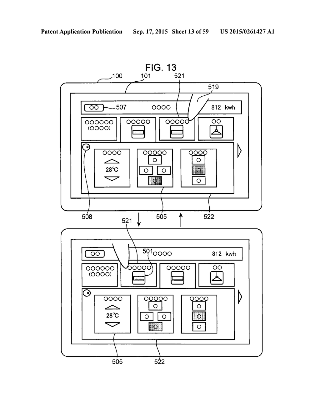 METHOD FOR CONTROLLING INFORMATION APPARATUS AND COMPUTER-READABLE     RECORDING MEDIUM - diagram, schematic, and image 14