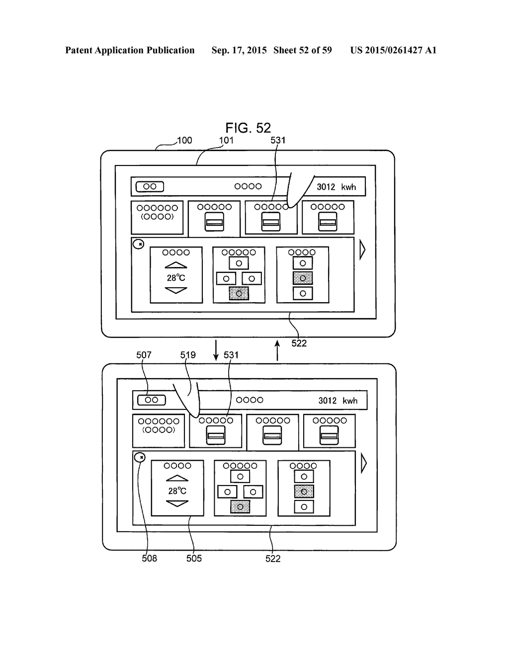 METHOD FOR CONTROLLING INFORMATION APPARATUS AND COMPUTER-READABLE     RECORDING MEDIUM - diagram, schematic, and image 53