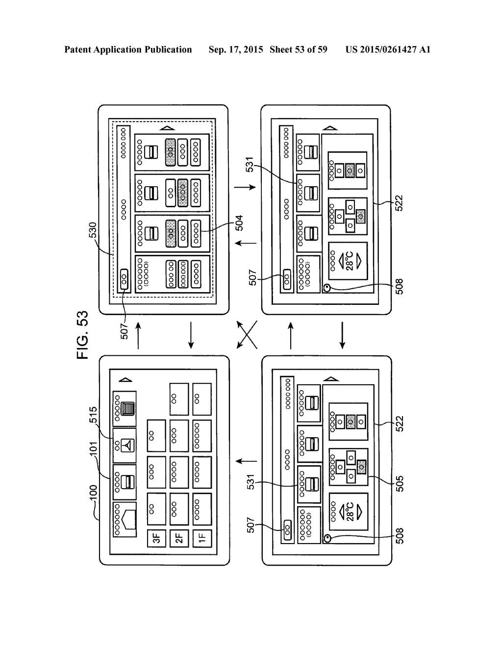 METHOD FOR CONTROLLING INFORMATION APPARATUS AND COMPUTER-READABLE     RECORDING MEDIUM - diagram, schematic, and image 54