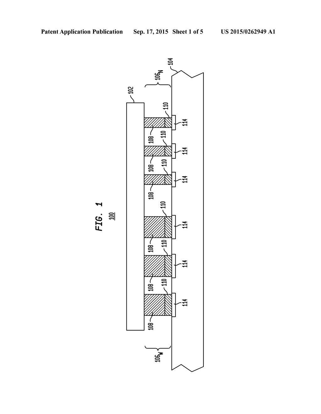 Method for Fabricating Equal Height Metal Pillars of Different Diameters - diagram, schematic, and image 02