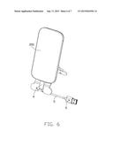 CHARGING BRACKET FOR CONSUMER ELECTRONIC PRODUCT diagram and image