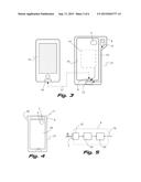 SENSING CASE FOR A MOBILE COMMUNICATION DEVICE diagram and image