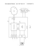 Device and method for hum signal compensation in analog telephony signals diagram and image