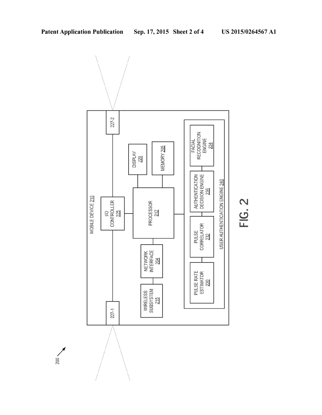 METHOD AND APPARATUS FOR AUTHENTICATING A USER ON A MOBILE DEVICE - diagram, schematic, and image 03