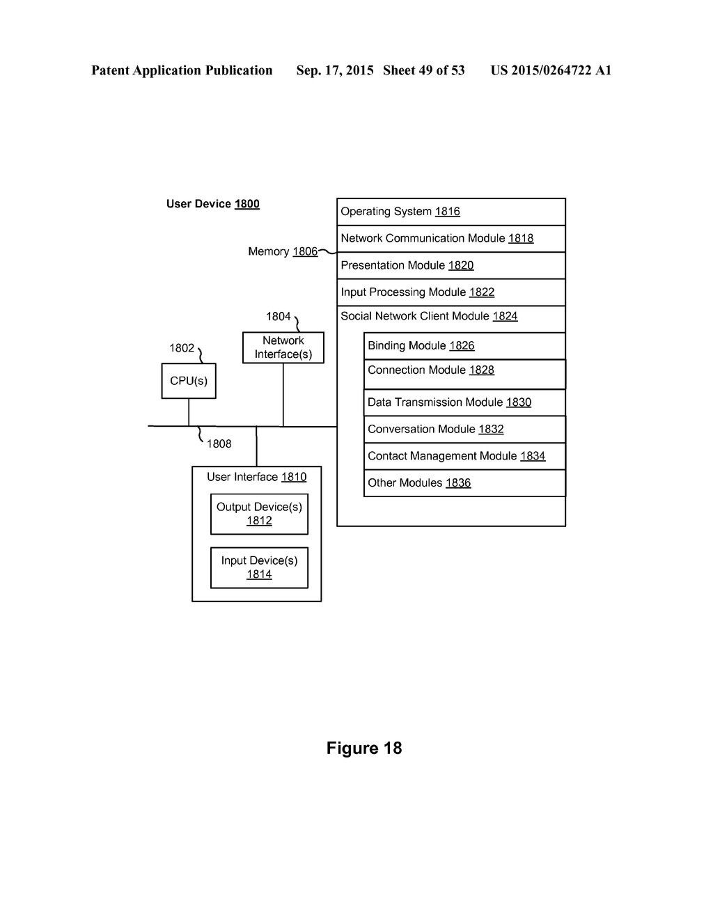 METHOD AND DEVICE FOR CONTROLLING PERIPHERAL DEVICES VIA A SOCIAL     NETWORKING PLATFORM - diagram, schematic, and image 50