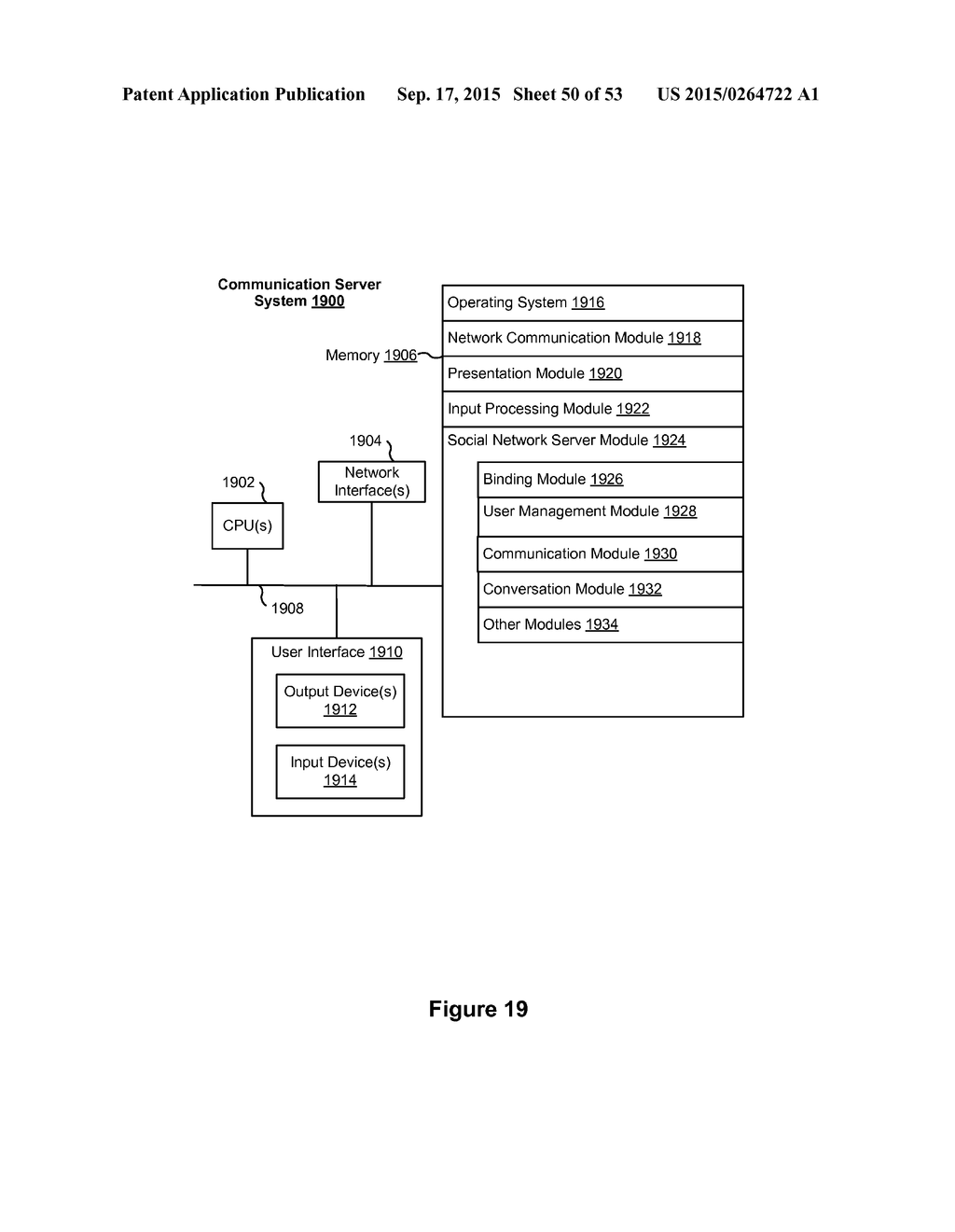 METHOD AND DEVICE FOR CONTROLLING PERIPHERAL DEVICES VIA A SOCIAL     NETWORKING PLATFORM - diagram, schematic, and image 51