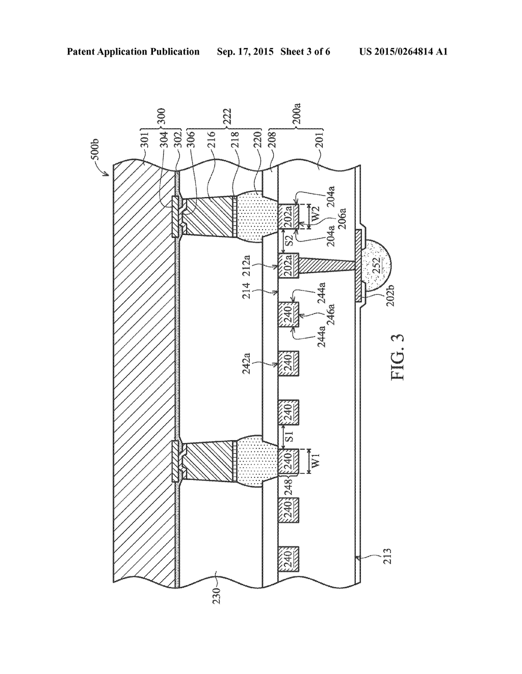 SEMICONDUCTOR PACKAGE AND METHOD FOR FABRICATING BASE FOR SEMICONDUCTOR     PACKAGE - diagram, schematic, and image 04