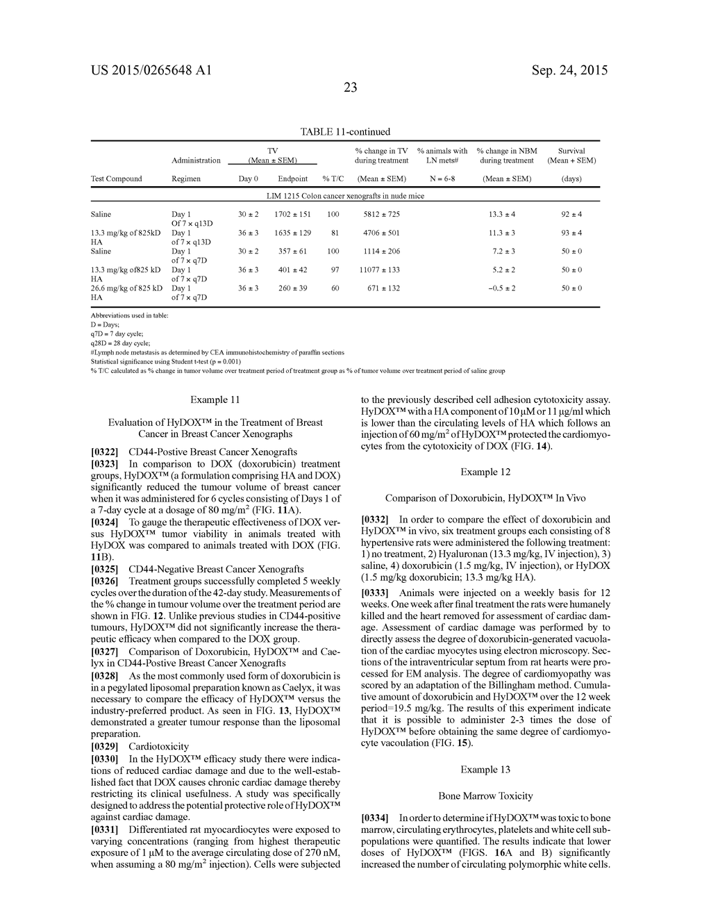 HYALURONAN AS A CHEMO-SENSITIZER IN THE TREATMENT OF CANCER - diagram, schematic, and image 47