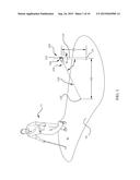 NONOBSTRUCTUIONAL GOLF PRACTICE DEVICE diagram and image