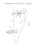 NONOBSTRUCTUIONAL GOLF PRACTICE DEVICE diagram and image