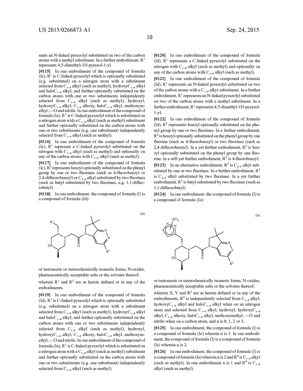BICYCLIC HETEROCYCLE COMPOUNDS AND THEIR USES IN THERAPY - diagram, schematic, and image 11