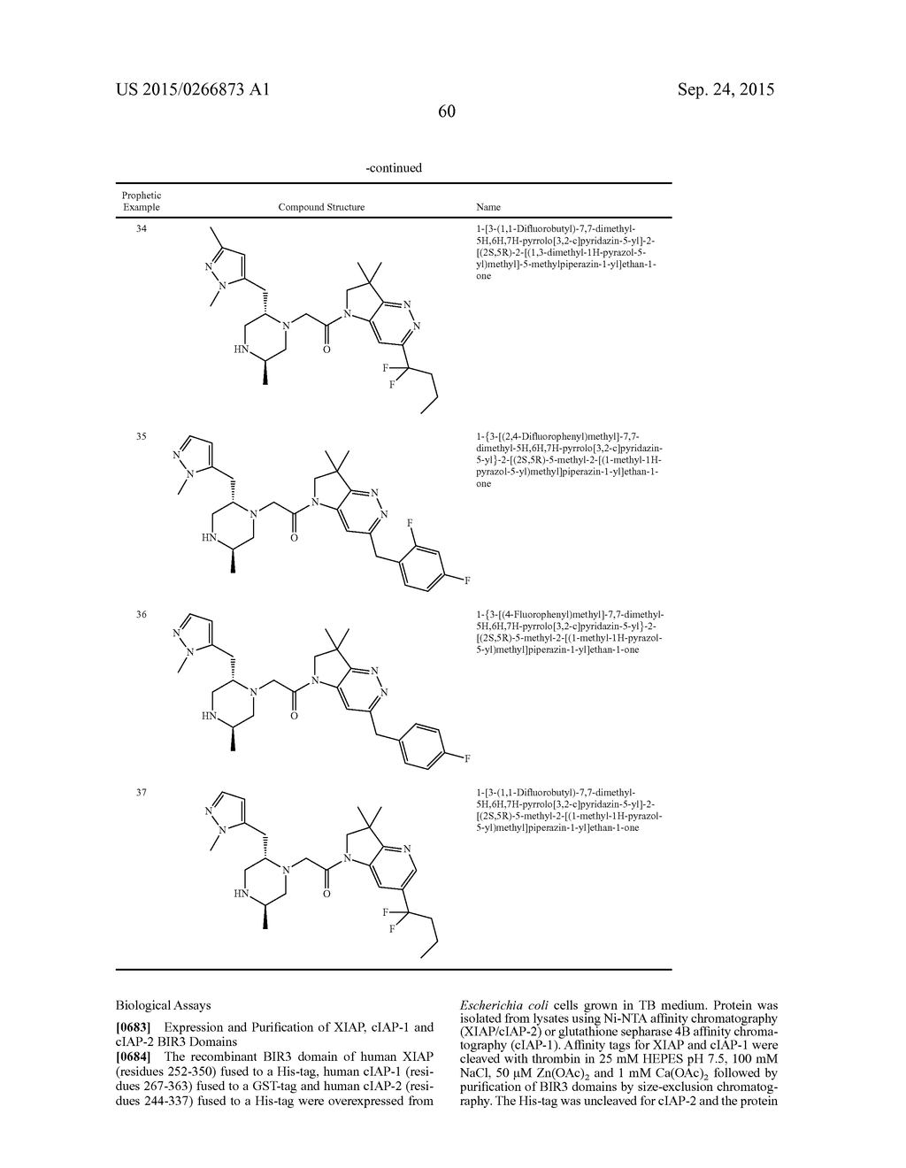 BICYCLIC HETEROCYCLE COMPOUNDS AND THEIR USES IN THERAPY - diagram, schematic, and image 61