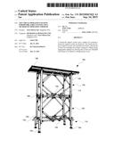 LIFT TRUCK OPERATED STACKING FORMWORK TABLE SYSTEM AND A METHOD OF     OPERATION THEREOF diagram and image