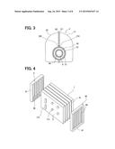 EXHAUST GAS HEAT EXCHANGING DEVICE diagram and image