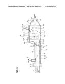 EXHAUST GAS HEAT EXCHANGING DEVICE diagram and image