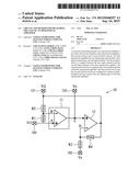 CIRCUIT AND METHOD FOR MEASURING THE GAIN OF AN OPERATIONAL AMPLIFIER diagram and image